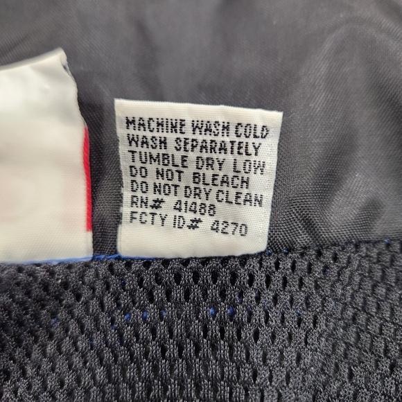 Vintage Marlboro Unlimited Jacket Mens Medium Blue Windbreaker Full Zip Hooded - Picture 10 of 12